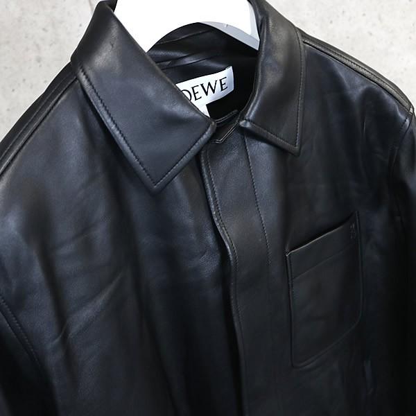 LOEWE 銀座店 ロエベ 未使用 ナパラム レザー ジャケット 25AW size:50