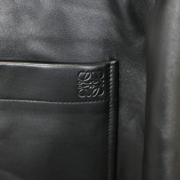 LOEWE 銀座店 ロエベ 未使用 ナパラム レザー ジャケット 25AW size:50