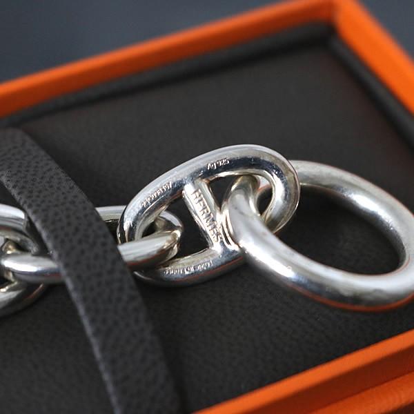HERMES 銀座店 エルメス シェーヌダンクル TGM ブレスレット 12コマ シルバー SV925 101792 |  | 02