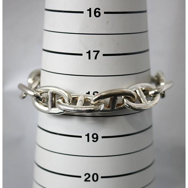 HERMES 銀座店 エルメス シェーヌダンクル TGM ブレスレット 12コマ シルバー SV925 101792 |  | 03