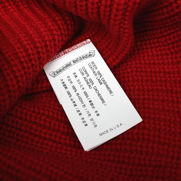 CHROME HEARTS 銀座店 クロムハーツ 新品 3スターパッチ カシミヤ