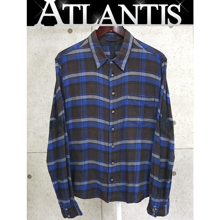 CHROME HEARTS 銀座店 クロムハーツ CHプラスパッチ チェックシャツ