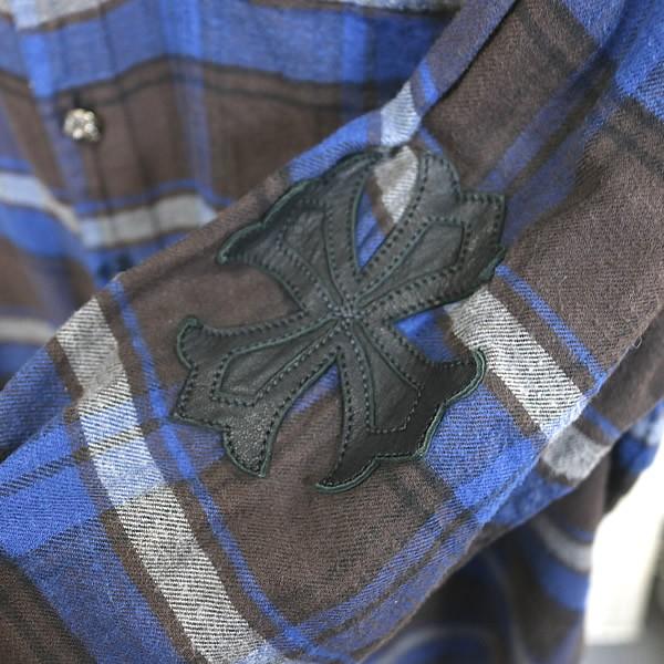 CHROME HEARTS 銀座店 クロムハーツ CHプラスパッチ チェックシャツ