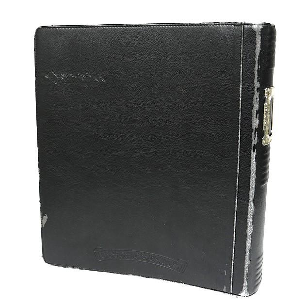 【クロムハーツ】CHプラス ホースシュー レザーバインダー CHROME HEARTS 銀座店 クロムハーツ ホースシュー CHプラス レザー