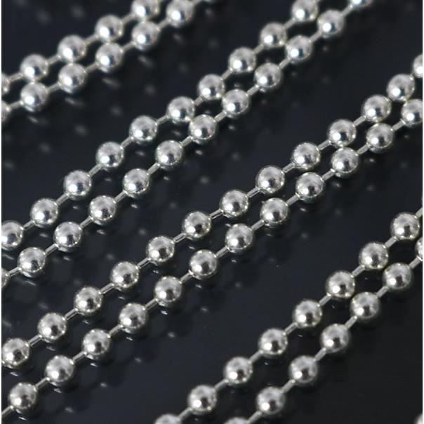 在庫残少 クロムハーツ ボールチェーン 76センチ CHROME HEARTS 銀座店 クロムハーツ ボールチェーン ネックレス 76cm