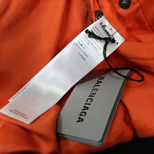 BALENCIAGA 銀座店 バレンシアガ 新品 SALE 2024 Tape Type ライト フーデッド ボンバー ジャケット メンズ size:1 黒 102195の画像