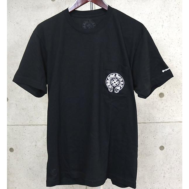 美品 銀座店購入 クロムハーツ ホースシューTシャツ ブラック サイズXL CHROME HEARTS 銀座店 クロムハーツ 美品 ホースシュー Tシャツ 半袖