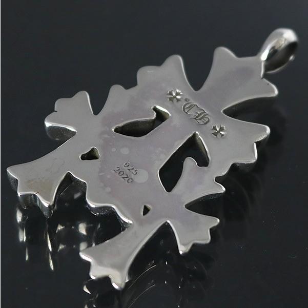 CHROME HEARTS 銀座店 クロムハーツ 未使用 トリプルクロス ペンダント