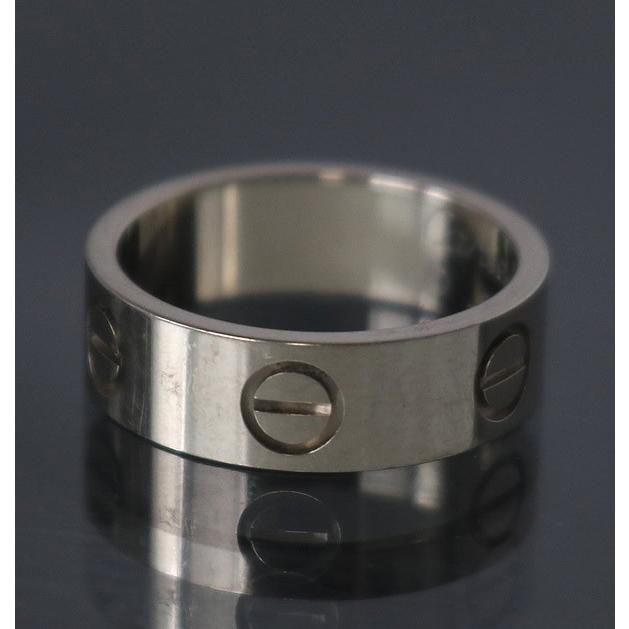 Cartier 銀座店 カルティエ ラブリング リング 指輪 18WG 750 size:49 