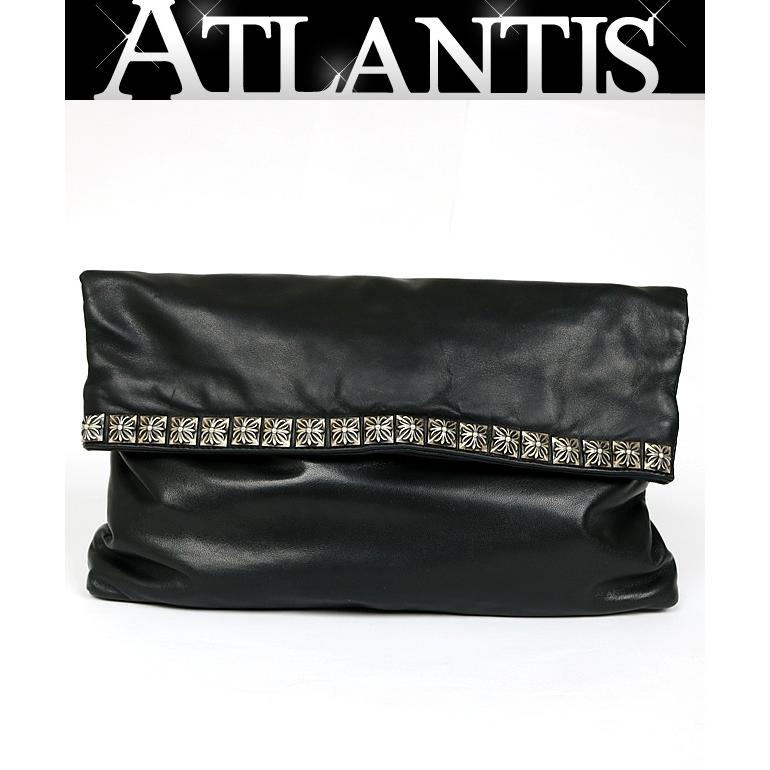 CHROME HEARTS 銀座店 クロムハーツ ピラミッドスタッズ クラッチ