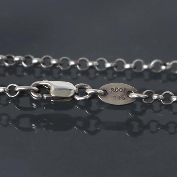 【銀座店購入】Chrome Hearts ロールチェーン ネックレス 24in CHROME HEARTS 銀座店 クロムハーツ ロールチェーン ネックレス