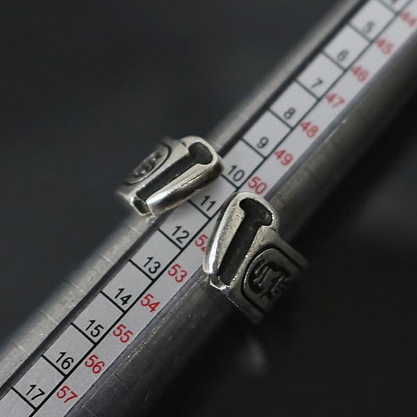 CHROME HEARTS 銀座店 クロムハーツ ラージ スクロールラベル リング