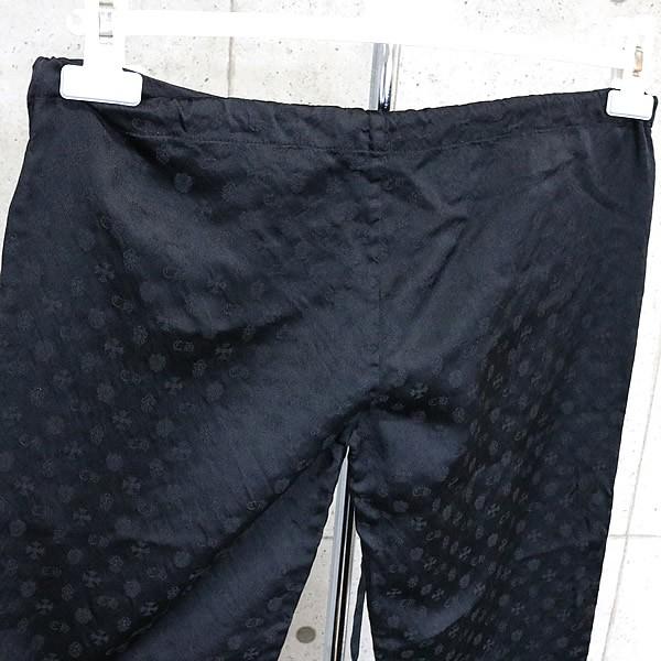 CHROME HEARTS 銀座店 クロムハーツ 総柄 シルク パンツ メンズ size:S