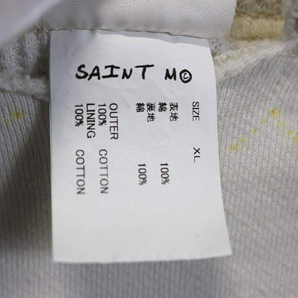 SAINT MICHAEL 銀座店 セント マイケル 新品 COCO_DOUBLE FACE HOODIE メンズ size:XL 白系 102608の画像