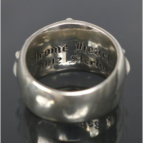 クロムハーツ フローラルクロスリング　23号　美品 CHROME HEARTS 銀座店 クロムハーツ フローラルクロス リング 指輪