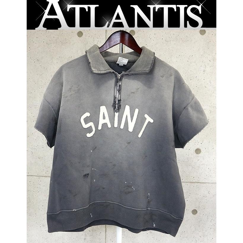 SAINT MICHAEL 銀座店 セントマイケル 新品 26AW SS HALF ZIP SWEAT