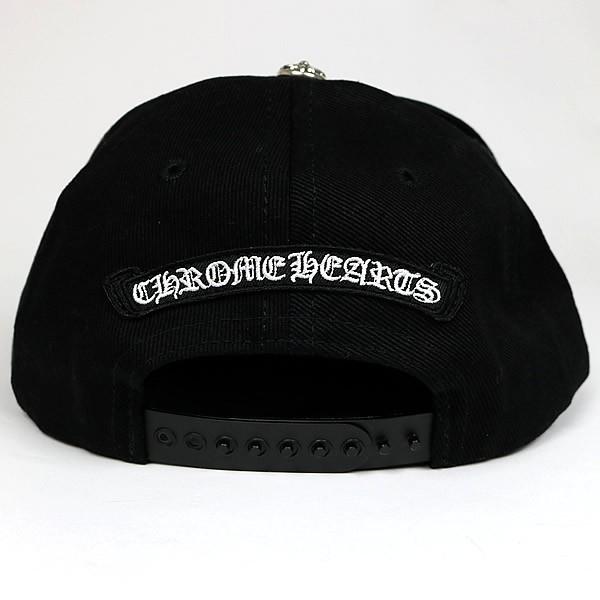 CHROME HEARTS 銀座店 クロムハーツ 新品 CHプラス ホースシュー刺繍 トラッカーキャップ メンズ SV925 黒 103172の画像