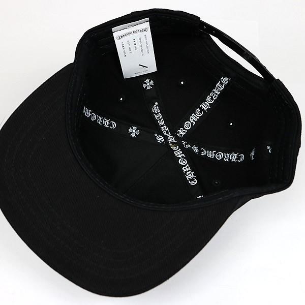 CHROME HEARTS 銀座店 クロムハーツ 新品 CHプラス ホースシュー刺繍 トラッカーキャップ メンズ SV925 黒 103172の画像