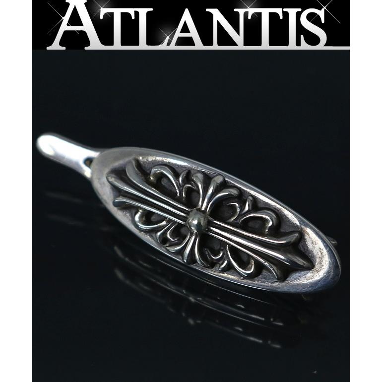 CHROME HEARTS 銀座店 クロムハーツ フローラルクロス バレッタ ヘアアクセ ユニセックス シルバー SV925 103254 CHROME HEARTS 銀座店 クロムハーツ フローラルクロス バレッタ