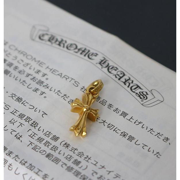 【CHROMEHEARTS】【ギャランティ付】【22K】 ベイビーファット CHROME HEARTS 銀座店 クロムハーツ 22K ベイビーファットクロス