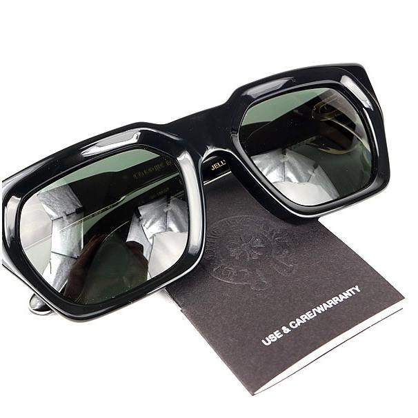 CHROME HEARTS 銀座店 クロムハーツ 【JELLY＆JAM】 サングラス アイウェア メンズ SV925 黒/ゴールド 103706 CHROME HEARTS 銀座店 クロムハーツ 【JELLY＆JAM】 サングラス アイ
