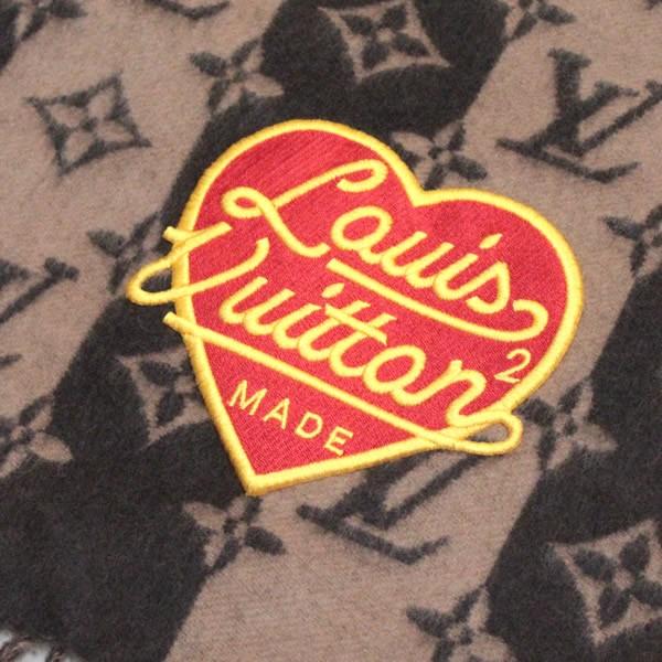 広尾店】 ルイヴィトン LOUIS VUITTON マフラー エシャルプ LVMADE