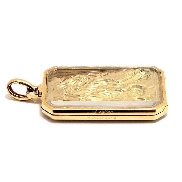 広尾店】カルティエ Cartier 星座 ペンダントトップ 獅子座 K18YG 24g