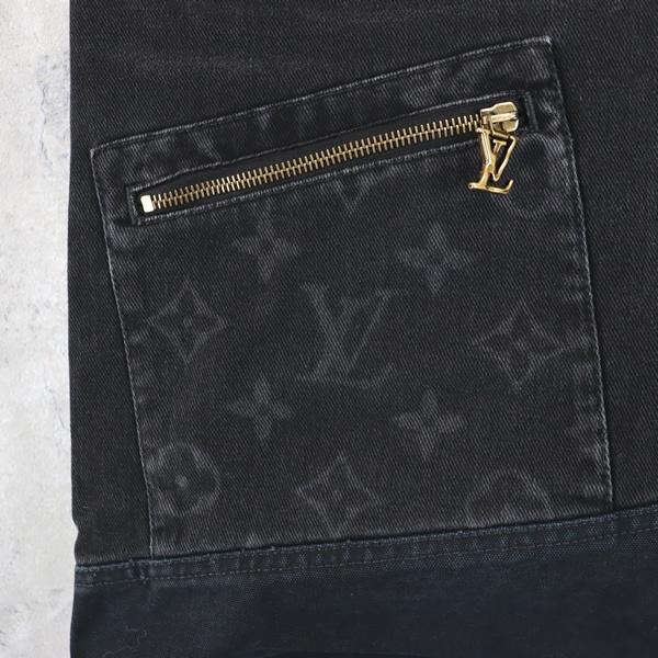 【広尾店】LOUIS VUITTON ルイヴィトン デニムワークウェアパンツ 黒 1AFACO size28 【13677】｜atlantis｜03