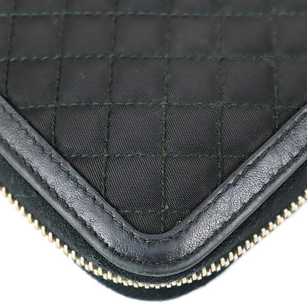広尾店】プラダ PRADA ラウンドファスナー 長財布 ブラック