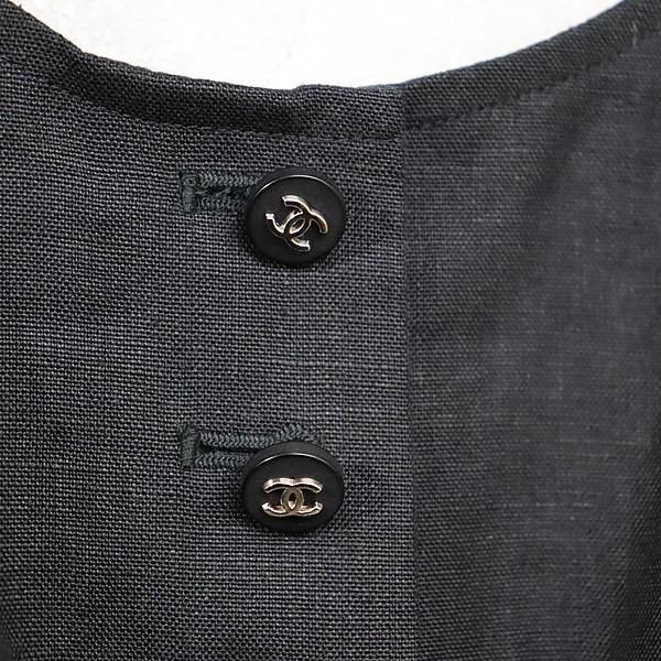 広尾店】ヴィンテージ シャネル CHANEL リネン ノースリーブ 