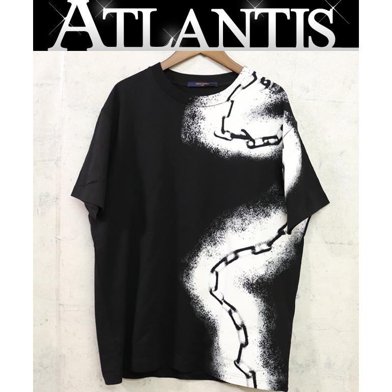 LOUIS VUITTON スプレーチェーン 半袖Tシャツ LOUIS VUITTON スプレーチェーン 半袖Tシャツ