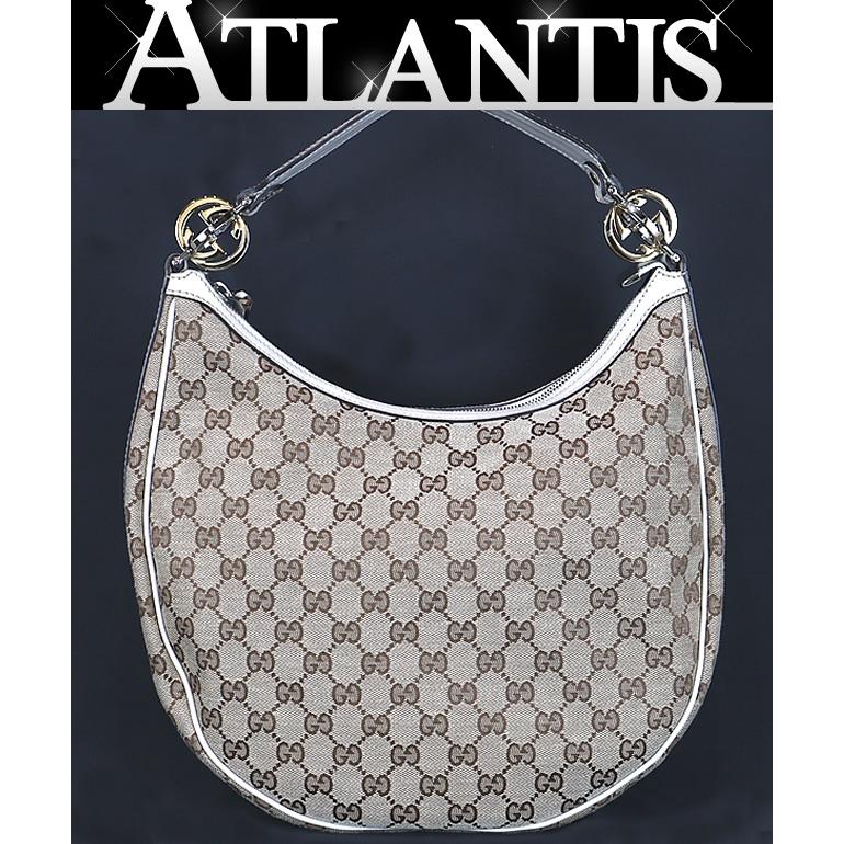 広尾店】美品 グッチ GUCCI ワンショルダーバッグ GG柄 232962 