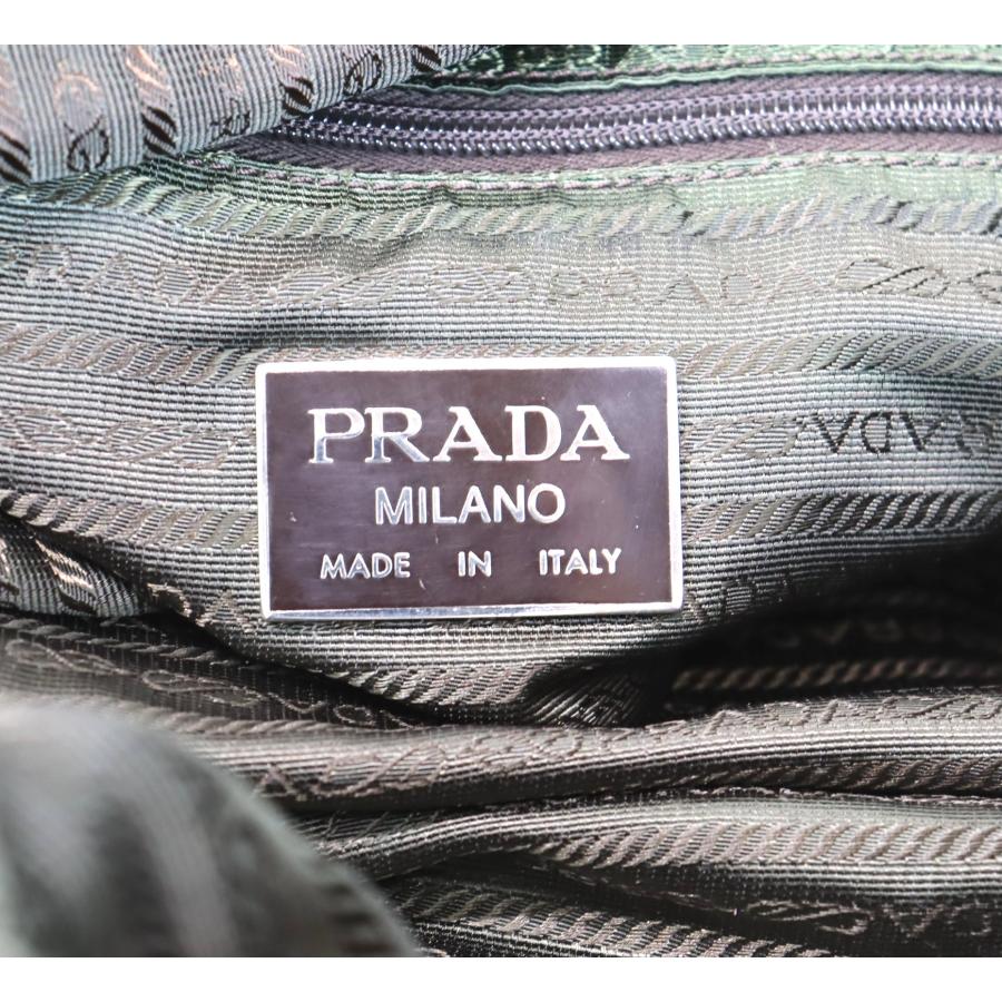 広尾店】プラダ PRADA ナイロン 2WAYボストンバッグ V70 ブラウン