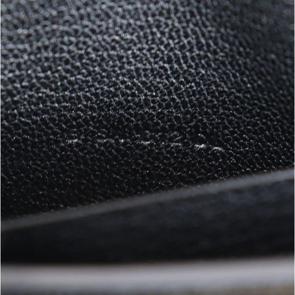 HERMES / イリアードコンパクト W刻印 シェーブル ブラック