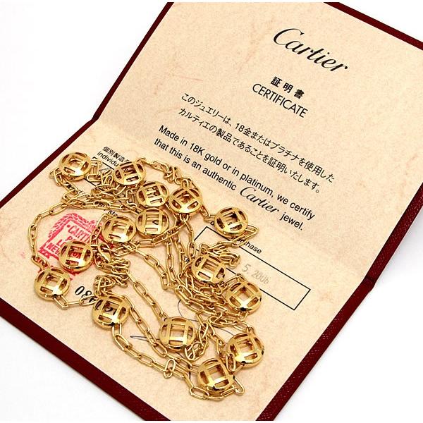 広尾店】 美品 カルティエ Cartier パシャロングネックレス 15P K18YG