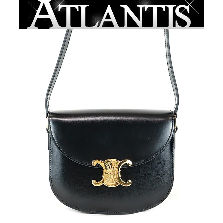 広尾店】 美品 セリーヌ CELINE ティーン ブザス トリオンフ