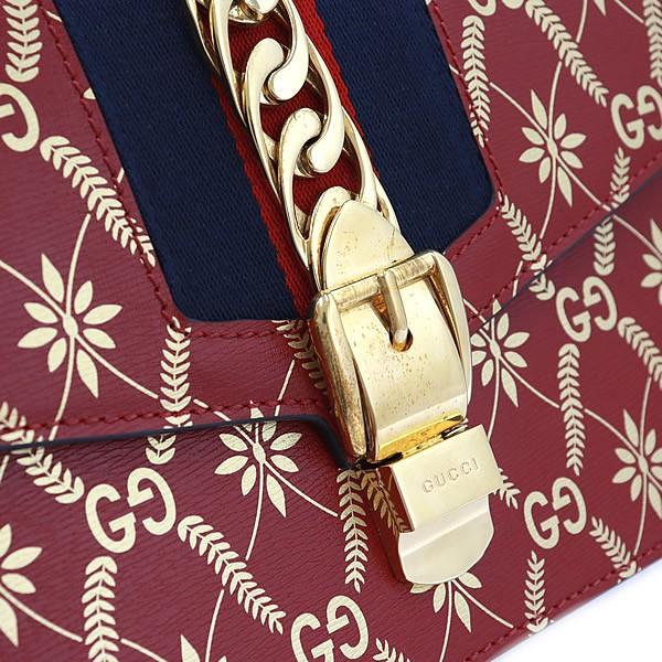 広尾店】美品 グッチ GUCCI シルヴィ ショルダーバッグ 524405 GG柄 