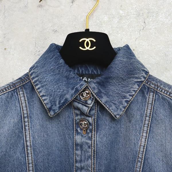 【広尾店】未使用 シャネル CHANEL 新作24SS ウォッシュデニムジャケット size36 【14698】 |  | 06