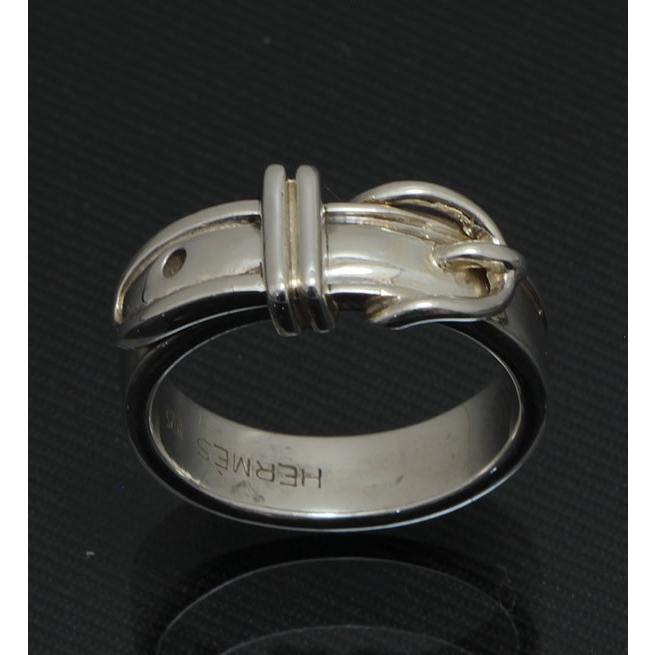 広尾店】 エルメス HERMES サンチュールリング SV925 約9号 【14741  