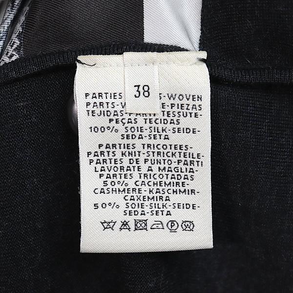 広尾店】 美品 エルメス HERMES カシミア×シルク ノースリーブ