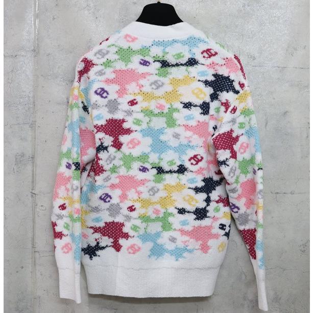 広尾店】 未使用 シャネル CHANEL 24SS マルチカラー カーディガン 