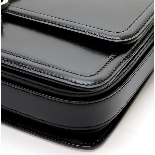 【広尾店】 サンローラン パリ SAINT LAURENT PARIS ソルフェリーノ ショルダーバッグ レザー 黒 S金具 【14795 ...