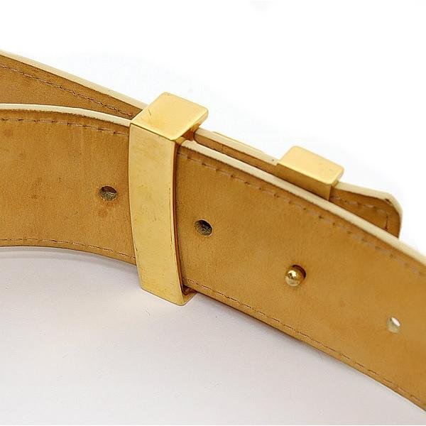 広尾店】ルイヴィトン Louis Vuitton サンチュール LV イニシャル