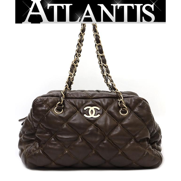 ぽたる 様♡CHANEL バブルキルト　チェーンショルダーバッグ マトラッセ CHANEL】【シルバー金具】シャネル『バブルキルト チェーン