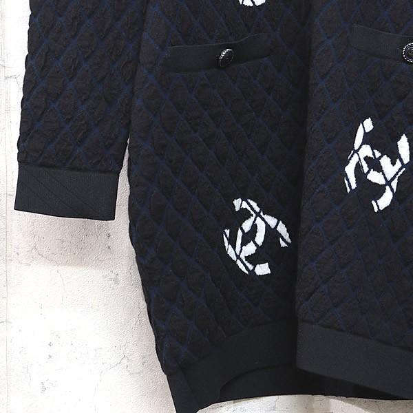 広尾店】 シャネル CHANEL ジップアップ ワンピース MG765 size42