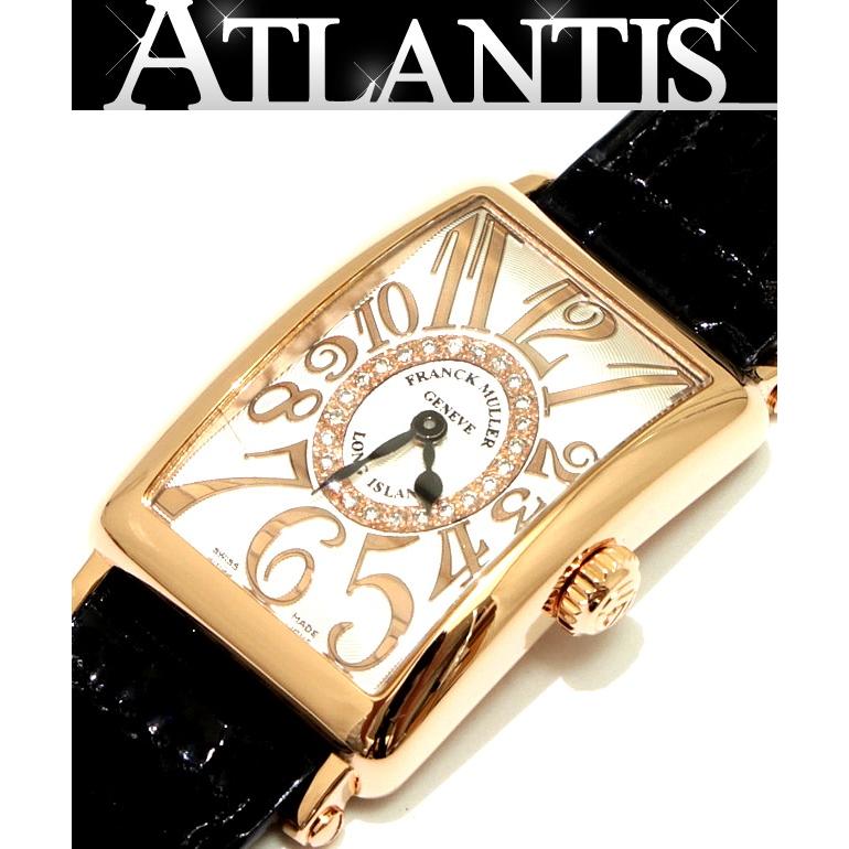 【広尾店】フランクミューラー Franck Muller ロングアイランド 902 腕時計 レディース K18YG シルバー文字盤 電池式 【14971】 | 