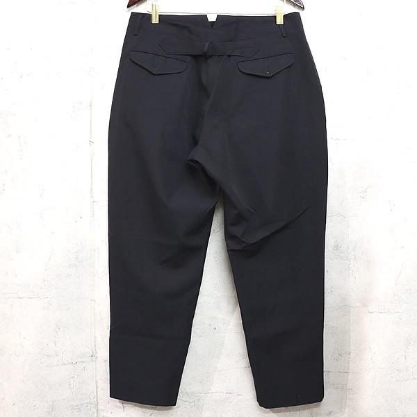 広尾店】 コモリ COMOLI ウールギャバ 2タックパンツ N03-03001 広尾店】 コモリ COMOLI ウールギャバ 2タックパンツ N03-03001