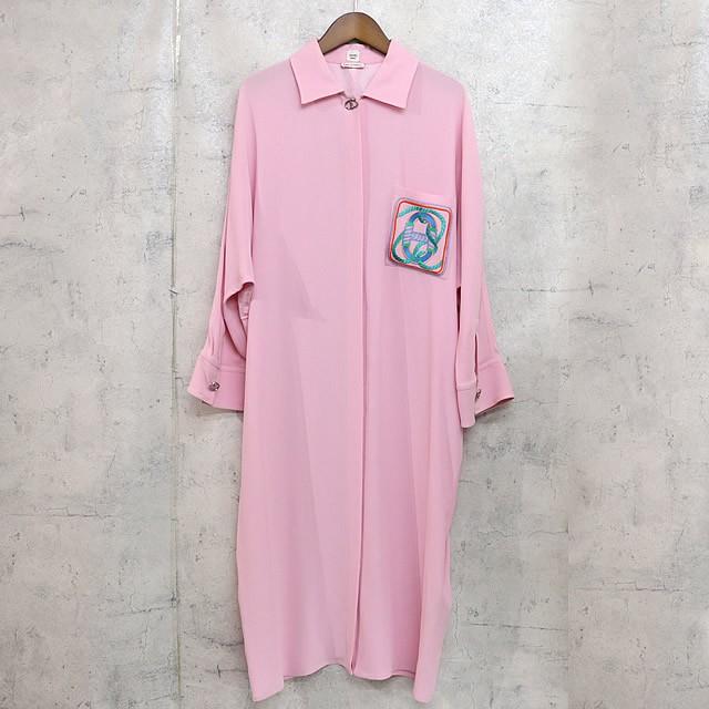 広尾店】 極美品 エルメス HERMES 2023SS シェーヌダンクル シャツ 