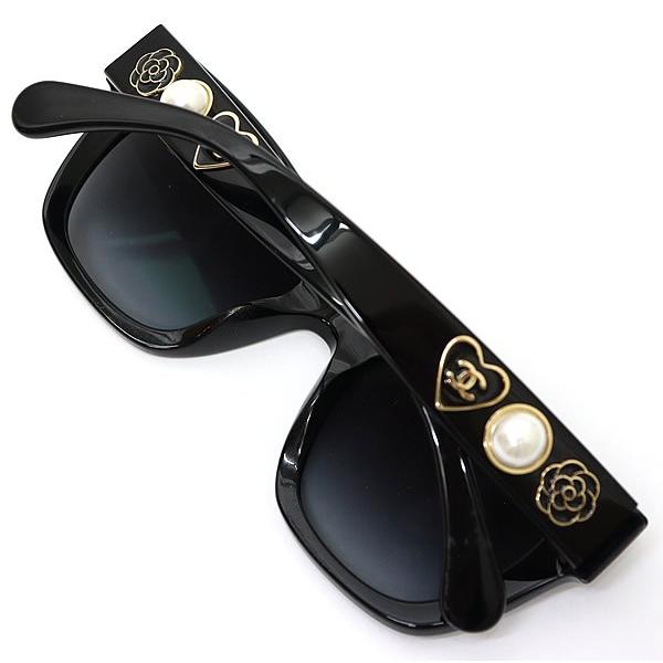 広尾店】美品 シャネル CHANEL サイド カメリアパール サングラス 5478