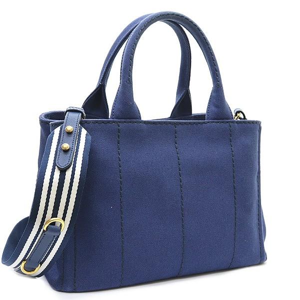 PRADA カナパ　Ｓサイズ　トートバッグ プラダPRADA カナパSサイズネイビートートバッグハンドバッグ